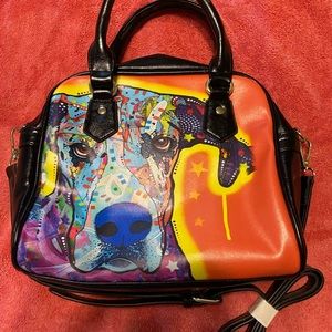 Great Dane art handbag